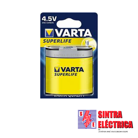 Pilha  4,5 V - Não Alcalina - SUPERLIFE / Varta