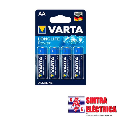 Pilha  AA - 1,5 V - Alcalina - LONGLIFE  EXTRA- LR6 /4106