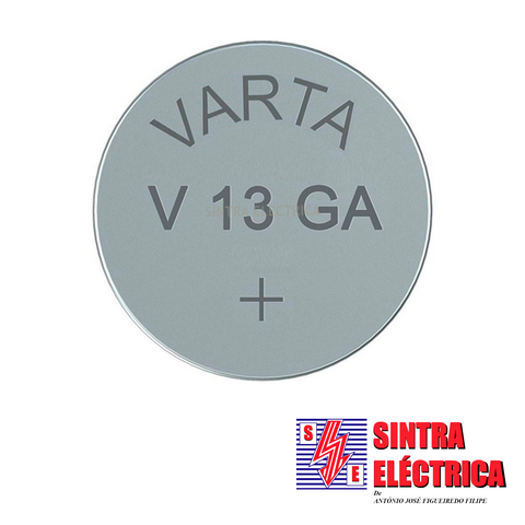 Pilha V 13 GA / LR 44 - 1,5 V - Alcalina - Eletronics/Vart