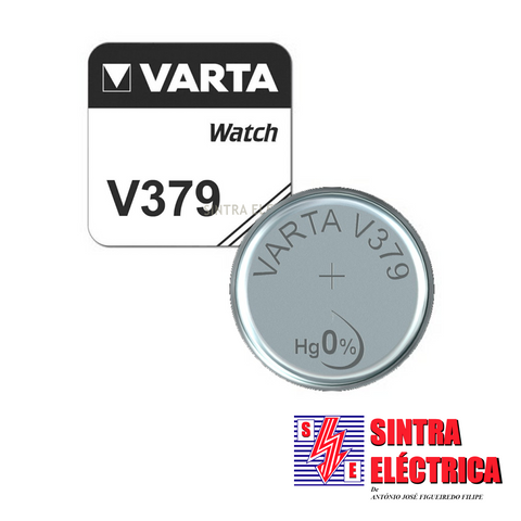 Pilha V 379 / SR 521 SW - 1,55 V / Varta