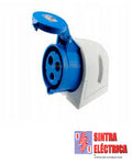 Tomada CEE FÊMEA Salinte - 2P+T / 32 A - IP 44 - 123-6 / PCE