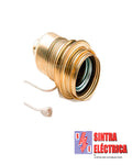 Suporte E 27 - Roscado Metálico c/ Cordão - 305 / Famatel