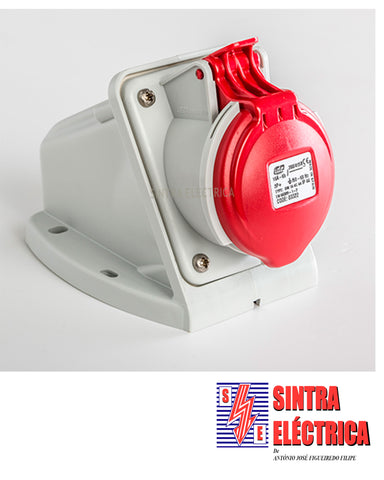 Tomada CEE FÊMEA Salinte - 3P+T / 16 A - IP 44 - 3322 / IDE