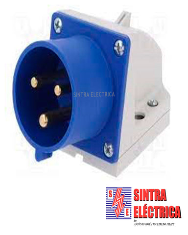 Tomada CEE MACHO Salinte - 2P+T / 16 A - IP 44 - 513 / PCE