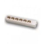 Tomada Sextupla Schuko - 601006 - PRETA