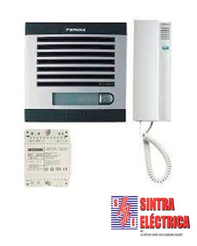 KIT Telefone Porteiro - 1 Linha - 4+N - 6201 /  Fermax