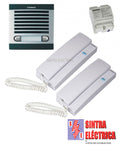 KIT Telefone Porteiro - 2 Linhas - 4+N - 6202 7 Fermax