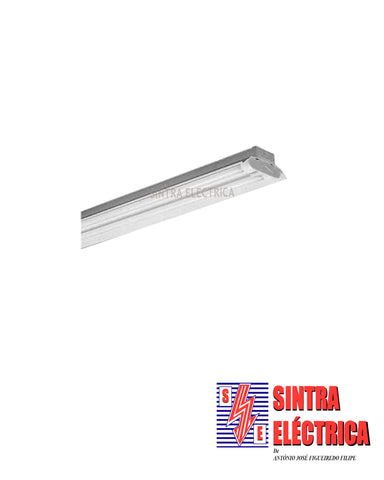 Régua LN - com 1/2 ABA - 2X36 w - 1X58 w