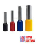 Terminal de PONTEIRA ISOLADO - 1,50 Prteo / 2,5 Cinza / 4 Laranja
