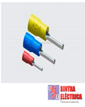 Terminal de PINO ISOLADO -1,5 vermelho/ 2,5 Azul / 6 Amarelo