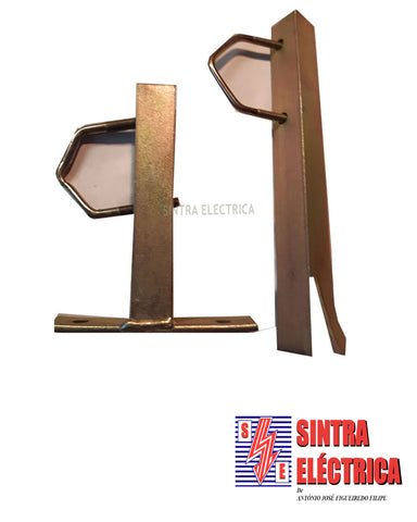 TV- Poleia c/ Unha para Fixar Mastro - 30 mm