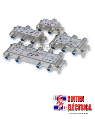 TV- Spliter c/ 6 Saidas + 1 Entrada