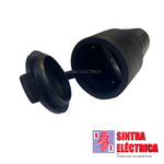 Ficha Borracha Fêmea Schuko - 0818 c/ Tampa / Tectel