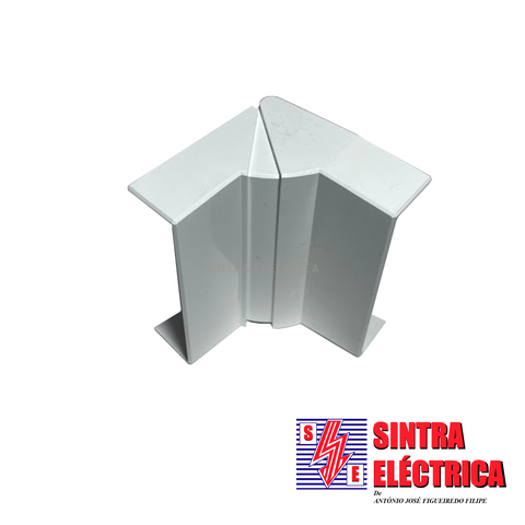 Ângulo Interior 10142 ABR - Calha  75 x 20 / Efapel