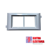 Adaptador Duplo - 10951 ABR -Q45- pª Calha c/ Tampa L 60 /Efa