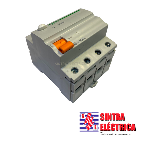 Interruptor Diferencial - 4 x 40 A / 300 mA - 11030 / Schneider