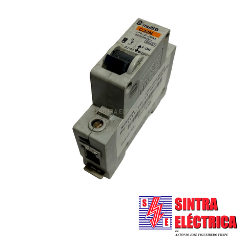 Disjuntor- 1 x 6 A - 3 KA - C 6 - 12911 / Merlin Gerin