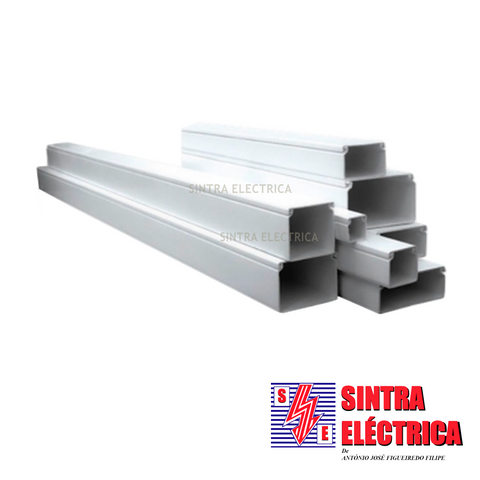 Calha 80 x 40 - 1 canal - 13050 CBR / Efapel