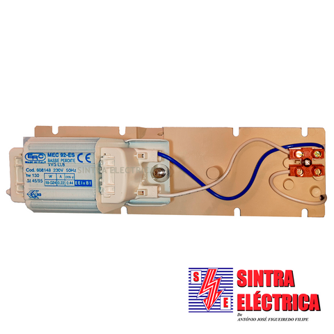 Balastro c/ Suporte PL - 1 x 18 w / Prisma