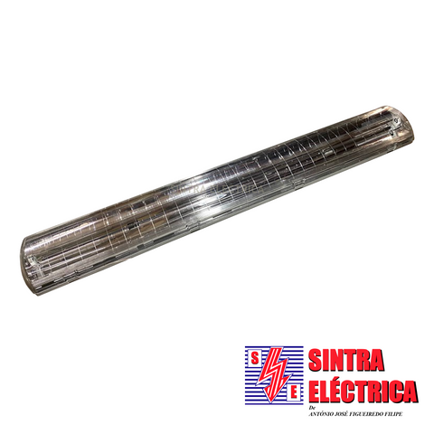 Armadura Estanque - 1 x 36 w - Bal. Electr. - IP 65 / Armasul