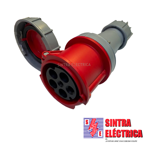 Ficha CEE - Fêmea - 4 P+T - 63 A - 235 - IP 67 / PCE