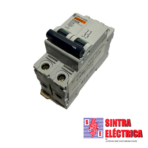 Disjuntor - 2 x 16 A - 6 KA - C 60N - 24337 / Merlin Gerin