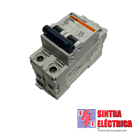 Disjuntor - 2 x 6 A - 6 KA - 24657 / Merelin Gerin
