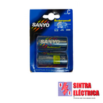 Pilha / Acumul.- tipo C- 1,2 v/ 1.400 mA- Ni Cd-2N-2U/ Sanyo