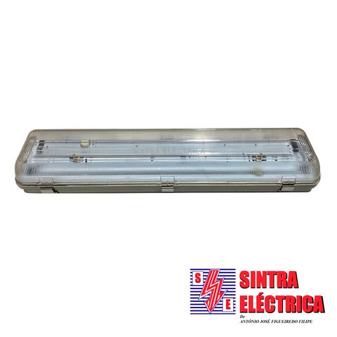 Armadura estanque - 2 x18 w - T 8 / Cliff