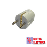 Ficha Macho Schuko - 37T - saida oposta / Tectel