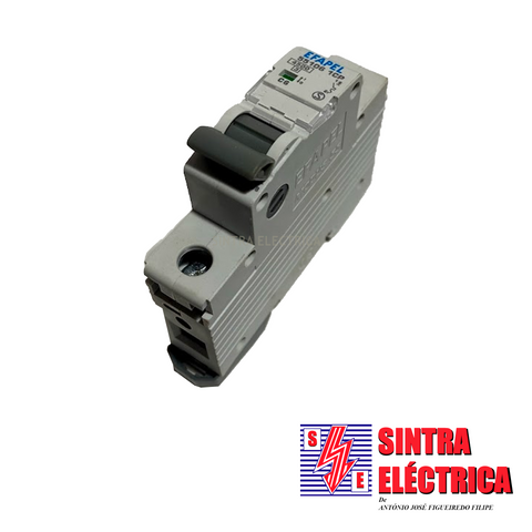 Disjuntor - 1 x 6 A - 4,5 KA - C - 55106-1CP / Efapel