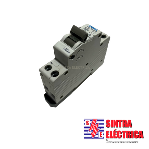 Disjuntor - 1 P+ N - 10 A - 4,5 KA - C - 55110-5CP / Efapel