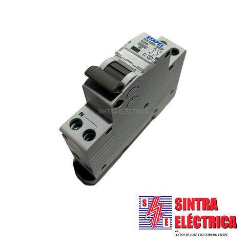 Disjuntor - 1 P+ N - 20 A - 4,5 KA - C - 55120-5CP / Efapel