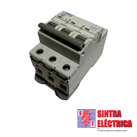 Disjuntor - 3 x 25 A - 4,5 KA - C - 55125-3CP / Efapel