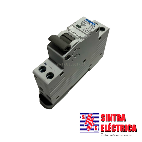 Disjuntor - 1 P+ N - 25 A - 4,5 KA - C - 55125-5CP / Efapel