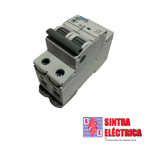 Disjuntor - 2 x 32 A - 4,5 KA - C - 55132-2CP / Efapel