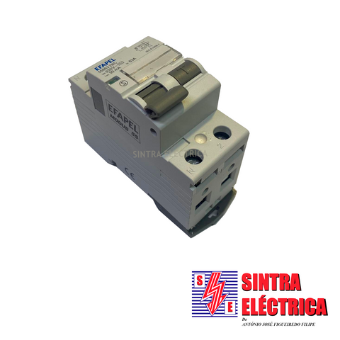 Interruptor Diferencial - 2 x 63 - 30 mA - 55663-2BC / Efapel