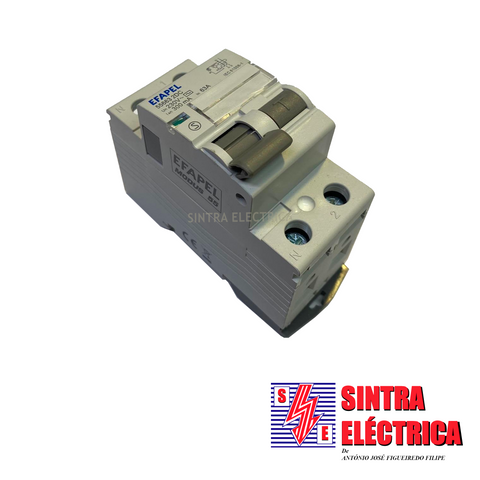 Interruptor Diferencial - 2 x 63- 300 mA - 55663-2DC / Efapel