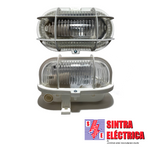 Aplique - Olho Boi Oval - 7440 - Preto - E 27 - IP 44 / fe