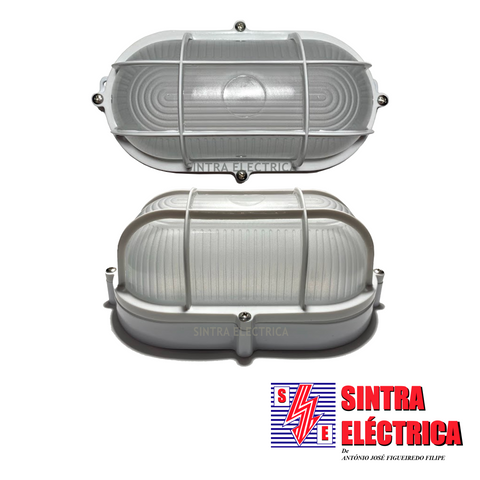 Aplique Leds - Oval - 9 w - c/ Grelha / EDM