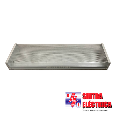 Armadura LED - AZP - 2 X 0,60 mt - c/ Acrilico