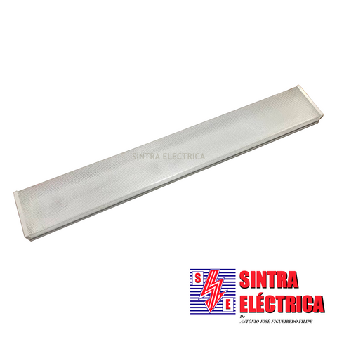 Armadura LED - AZP - 2 X 1,20 mt - c/ Acrilico