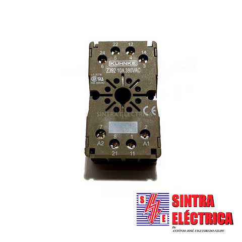 Base Relé - Z 392 - 8 pinos / KUHNKE