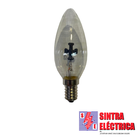 Lâmpada Flicher Flame - 3 w - 230 v - E 14 / Calex