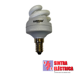 Lâmpada Dulux - E 14 - 7 w - ( 35 W ) - em Espiral / Luxram