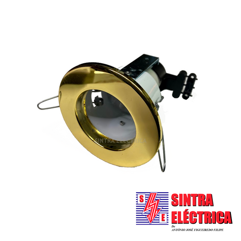 Aro para Tecto Falso - E 14 - M 29 - DOURADO - Fixo