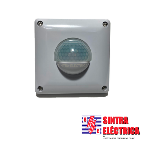 Detector Movimento - 190º - Encastrar - IP 65 - e2,3 / electro