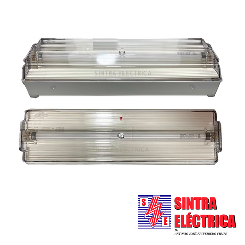 Armadura Emergência - 1x 8 w - Não Mantida - EF1 - E / AL