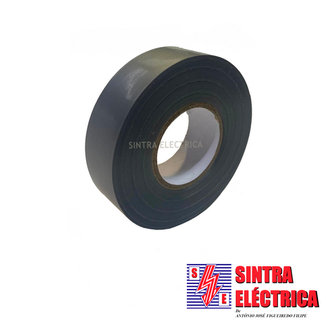 Fita Isoladora - Cinzenta -0,13 mm x19 mm x20 m /Plastci