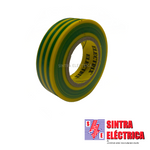 Fita Isoladora - Verd/Amar - 0,13 mm x19mm x20 m /Plastic